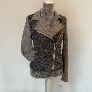 Moto jacket, Italian fabric. XS size. Perfect condition.